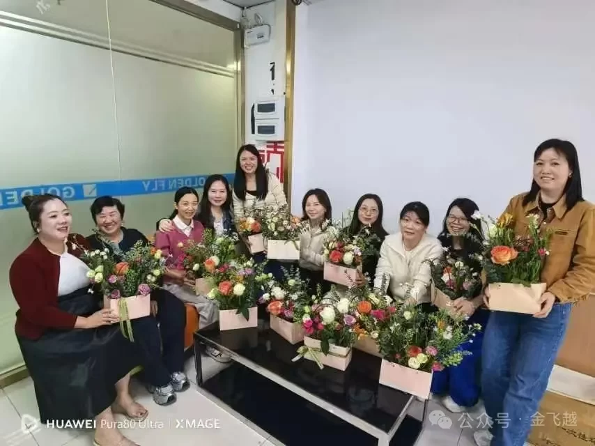 FLY Industrial Celebrates International Women’s Day with Floral Workshop